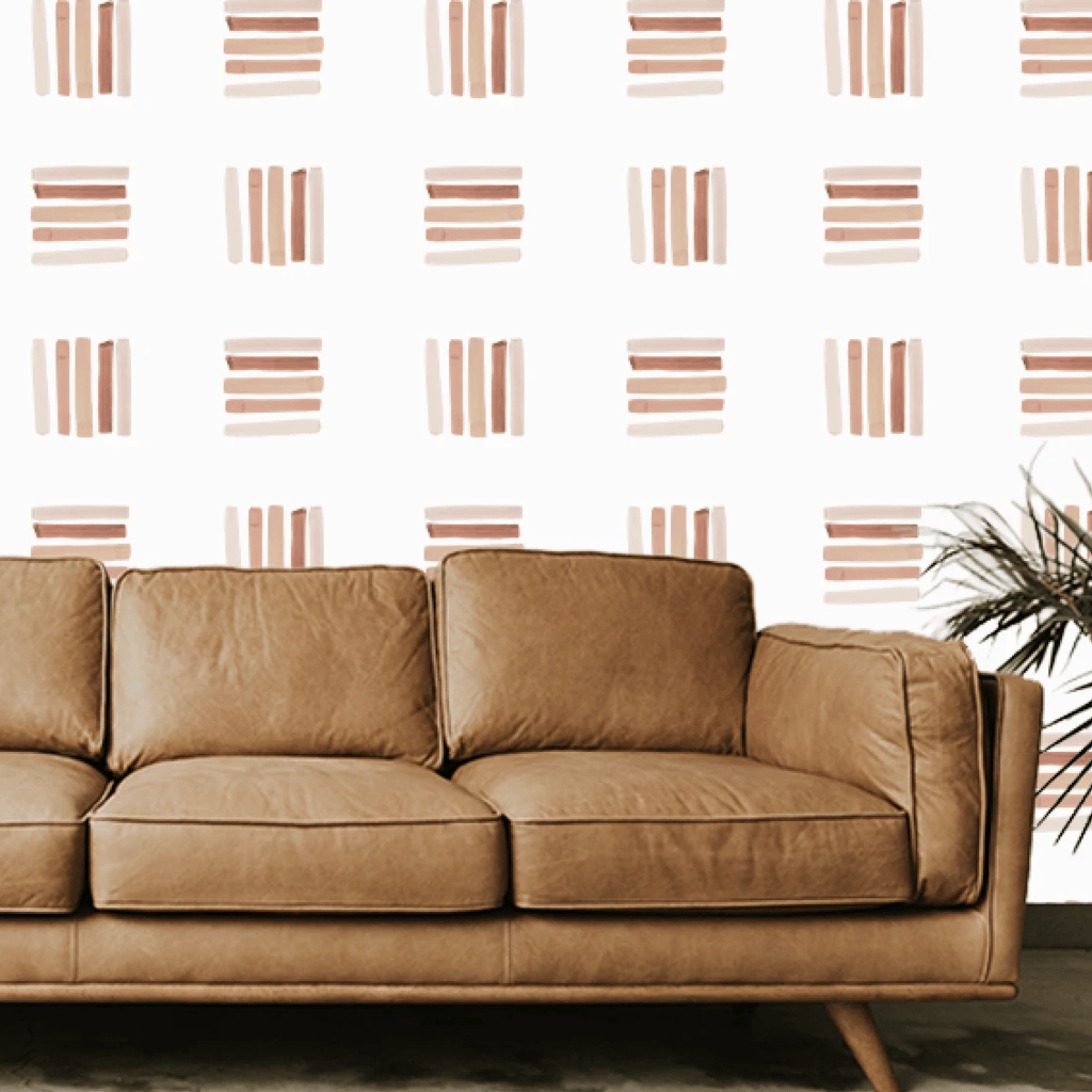 Arizona Stripes Decals - Terracotta