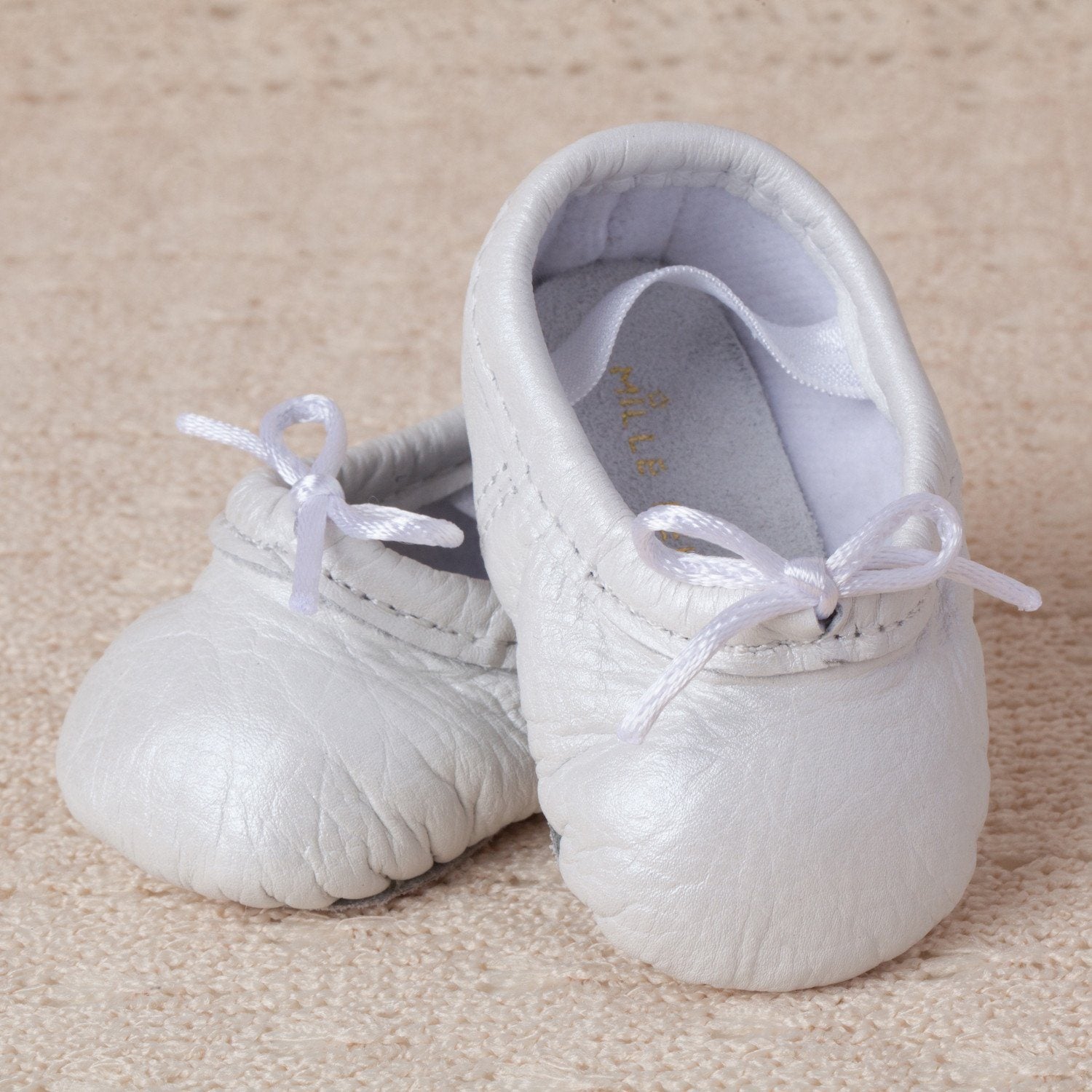 Pearl Baby Ballet Slippers - Large (9-12 Months)