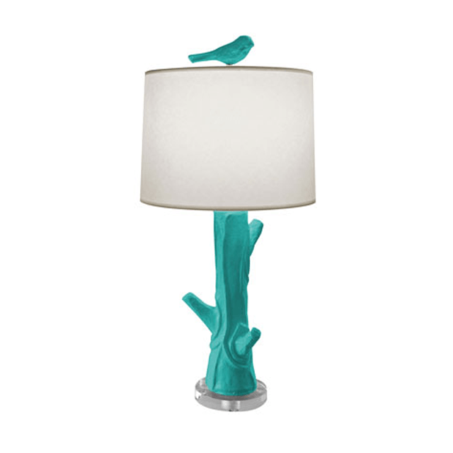 Birdie Accent Lamp In Sea Blue - Bahaman Sea Blue
