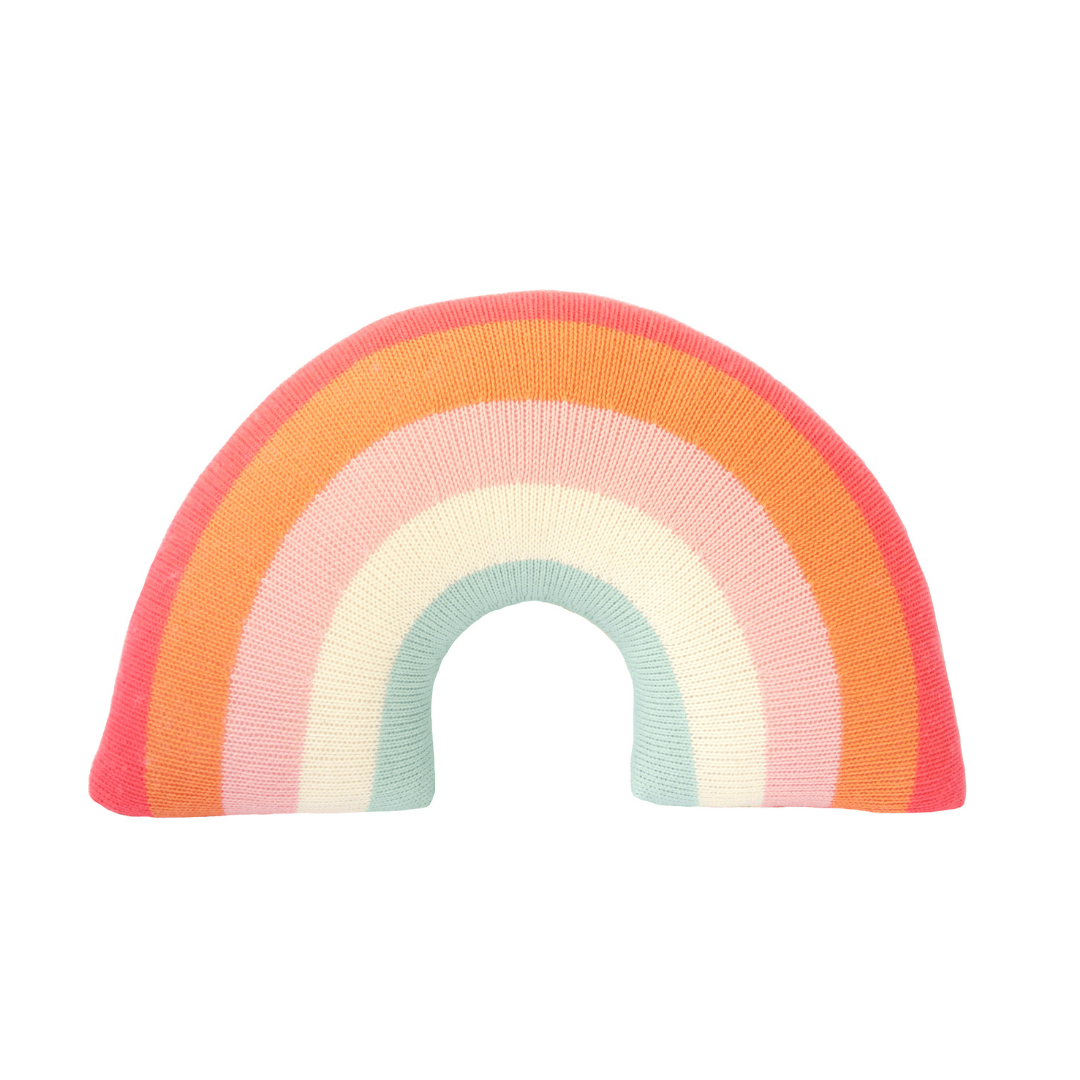 Rainbow Pillow - Pink