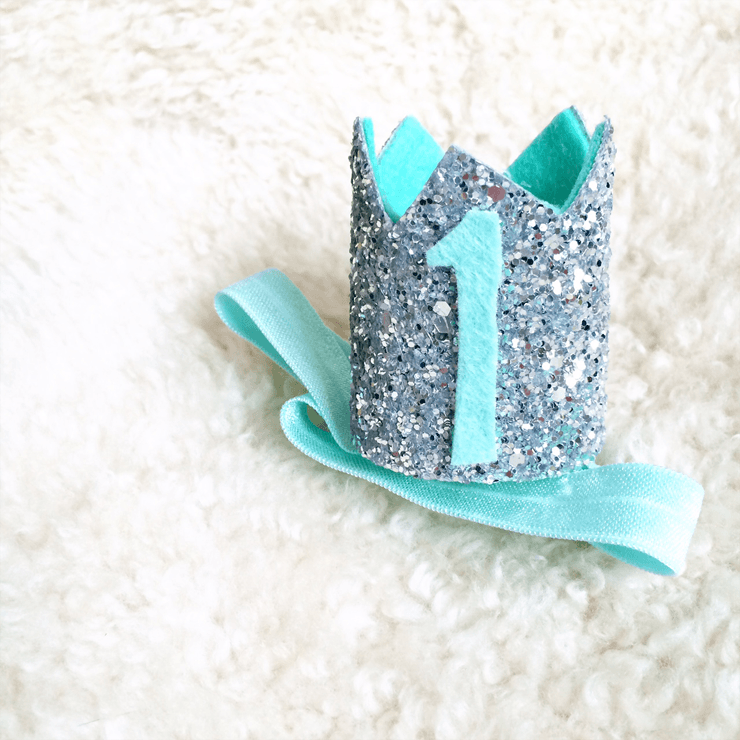 Mini Sparkle Crown - Blue