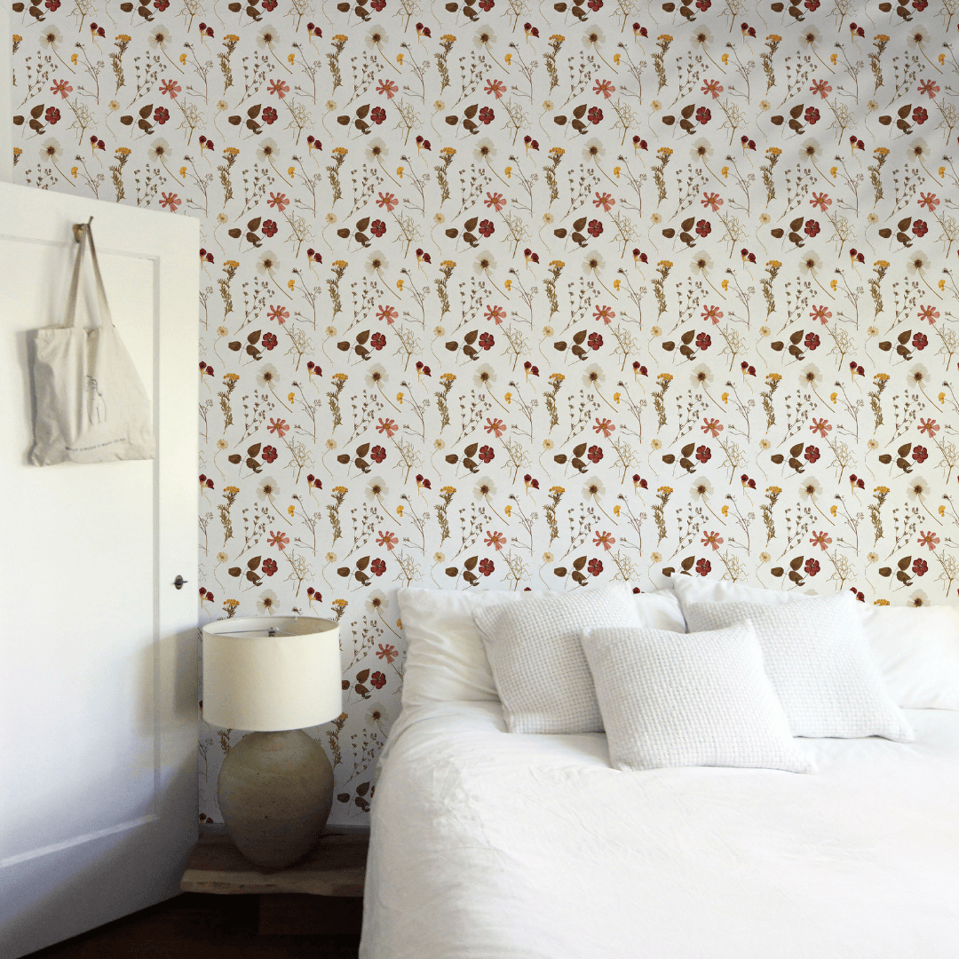 The Diary Of Flowers Wallpaper - Double Roll - 46" X 10ft