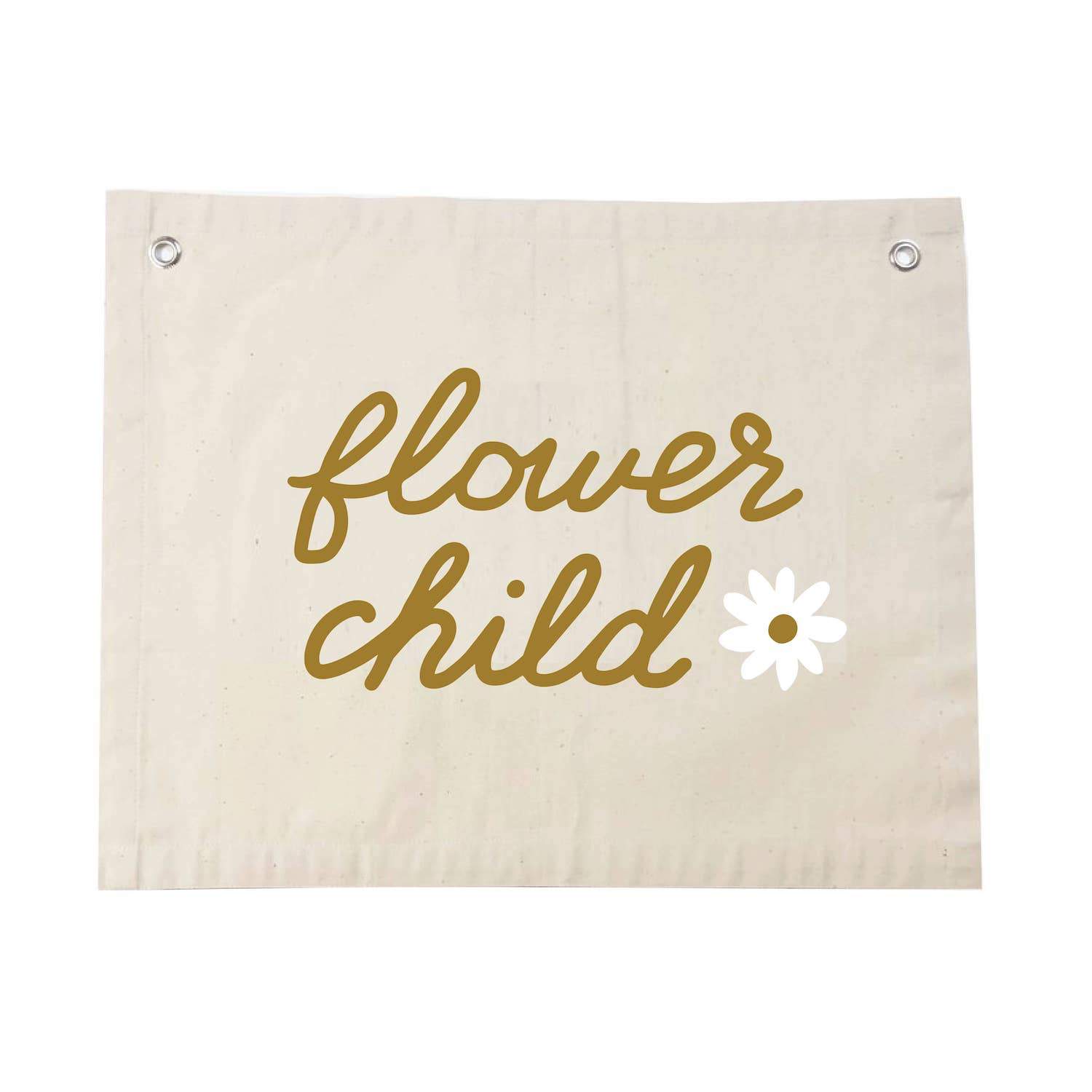 Image of Flower Child Banner - Natural