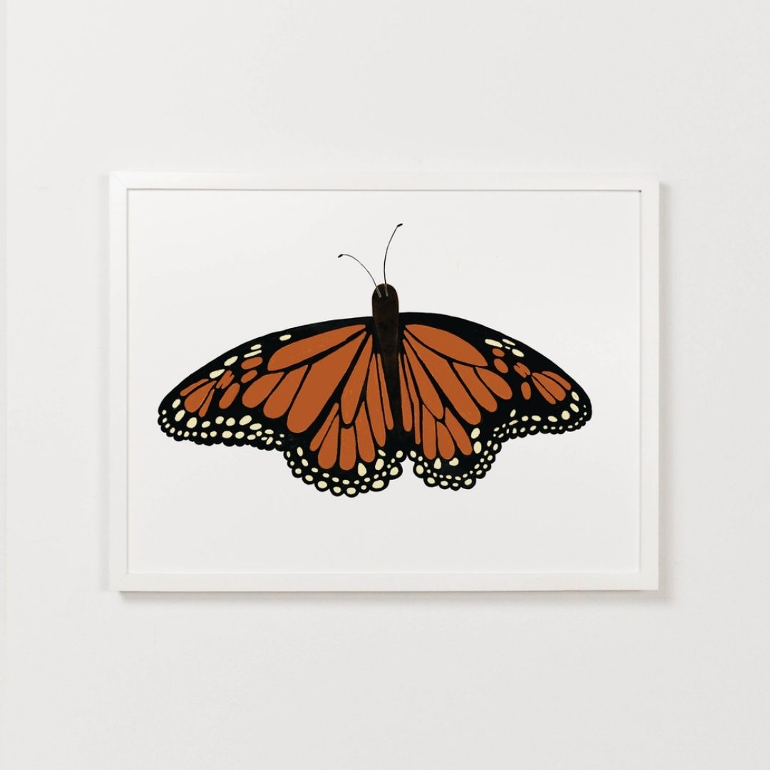 Image of Monarch Butterfly Art Print