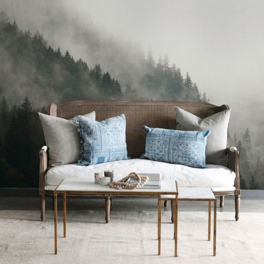 Misty Mountain Wallpaper Mural - Mural