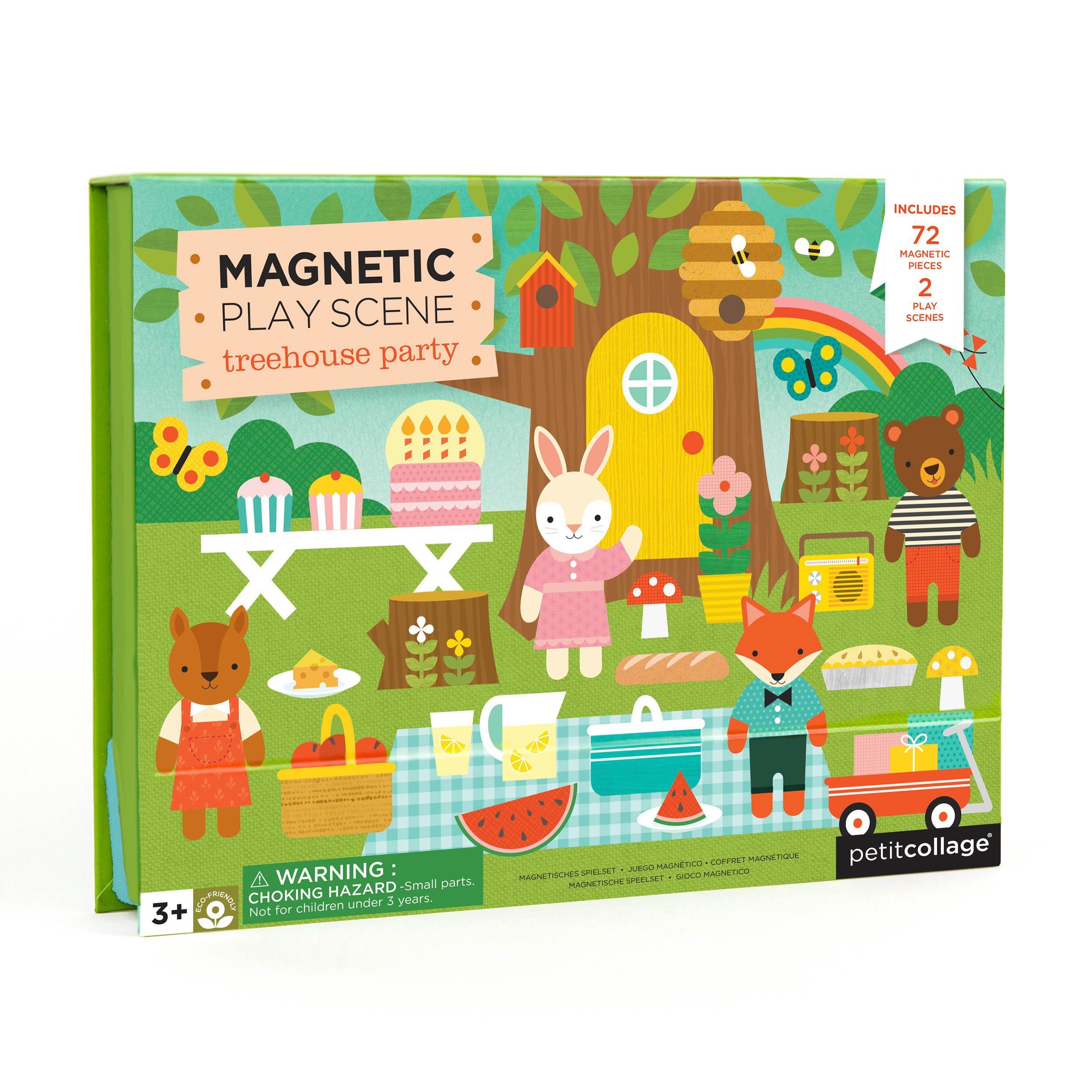 Treehouse Party Magnetic Play Scene Set