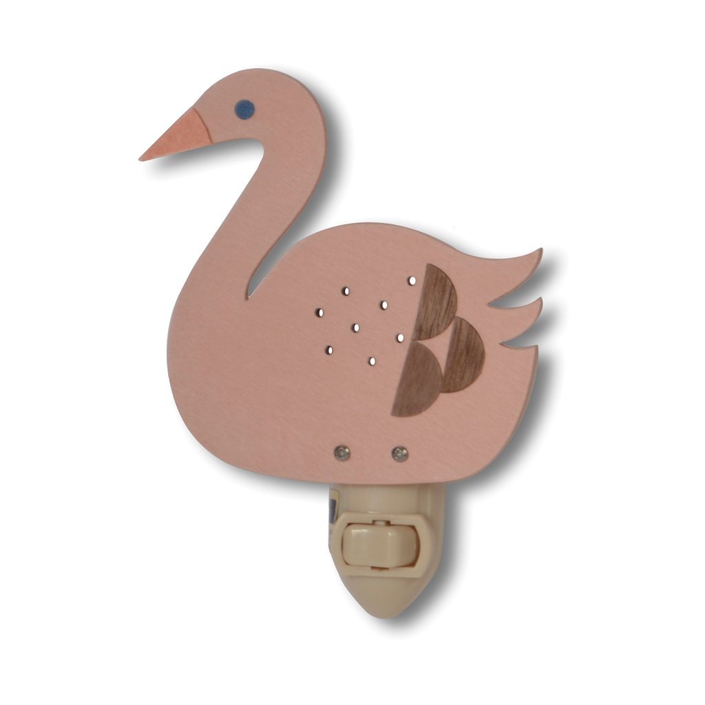 Swan Nightlight - Pink