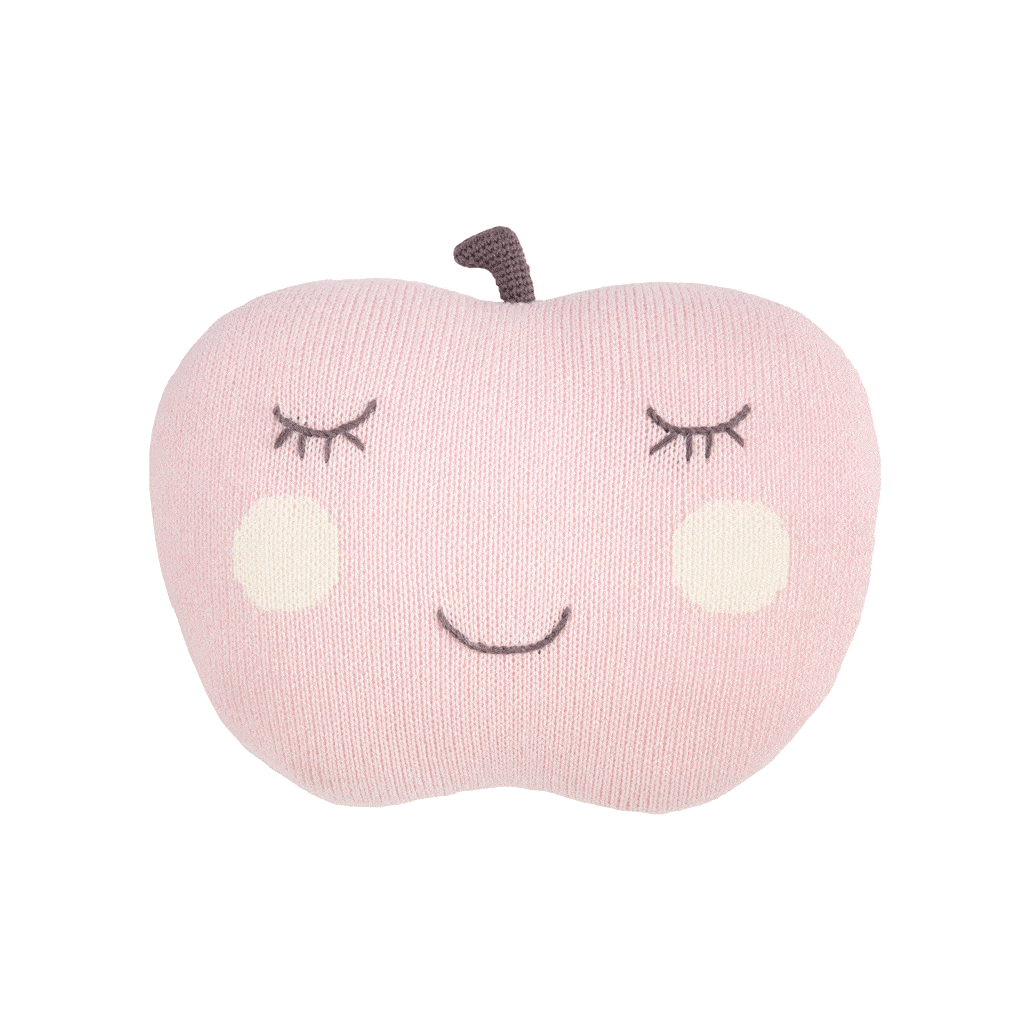 Apple Pillow - Pink