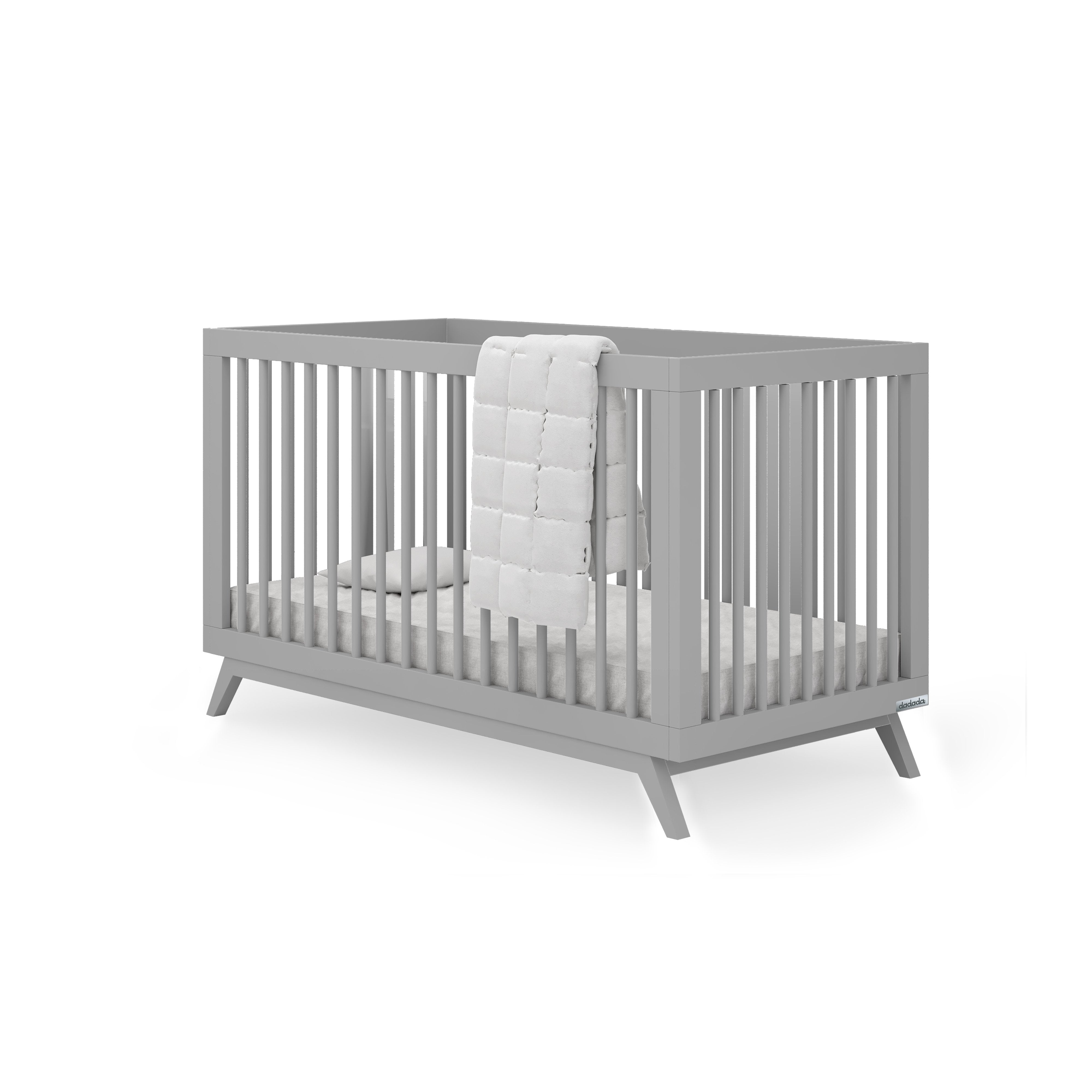 Soho 2-in-1 Convertible Crib - Gray