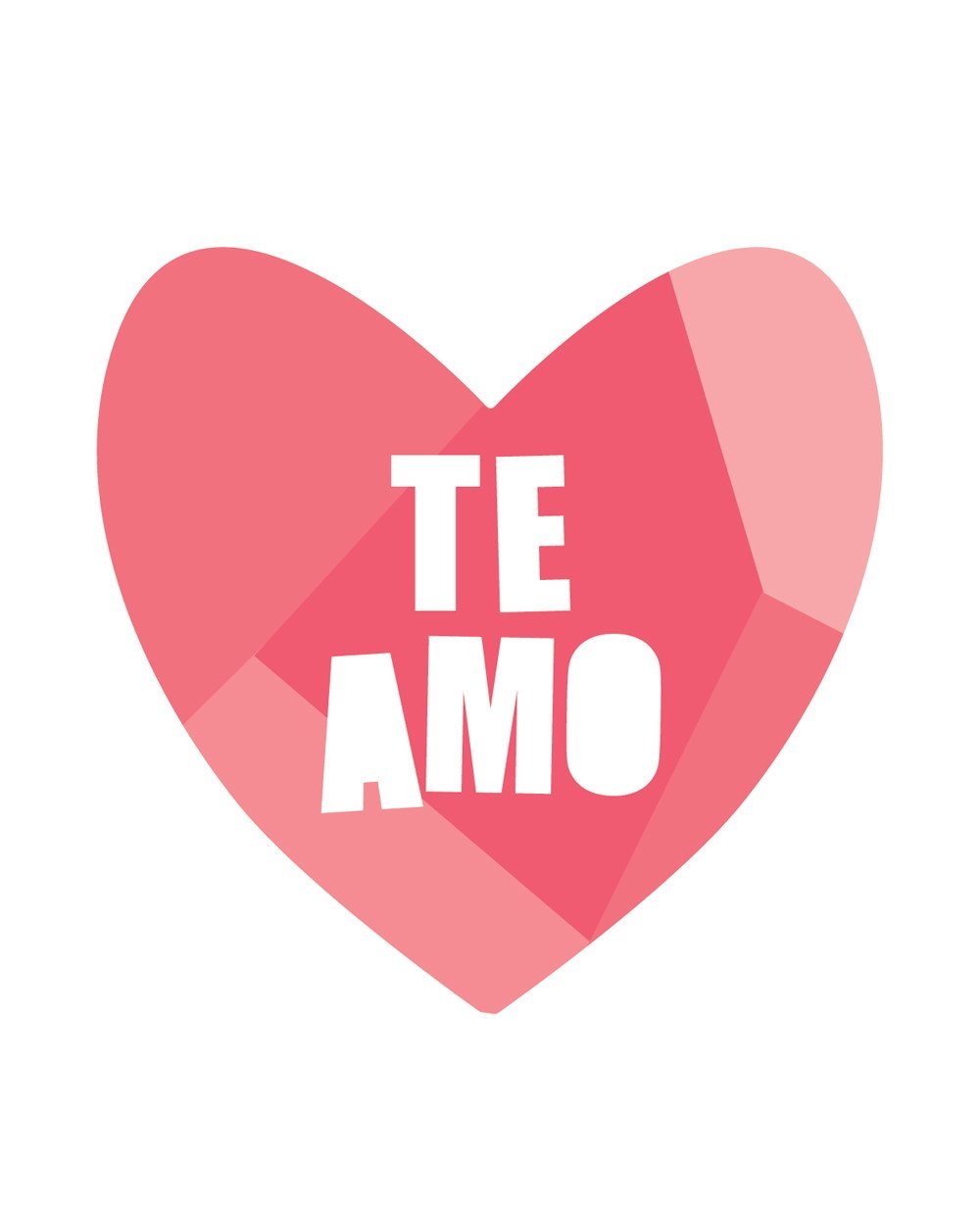 Te Amo Print – Project Nursery