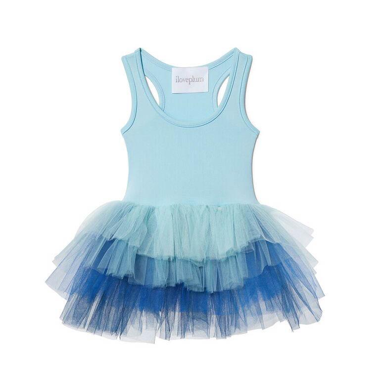 Ombre Tutu Leotard - Honor Blue - 1y