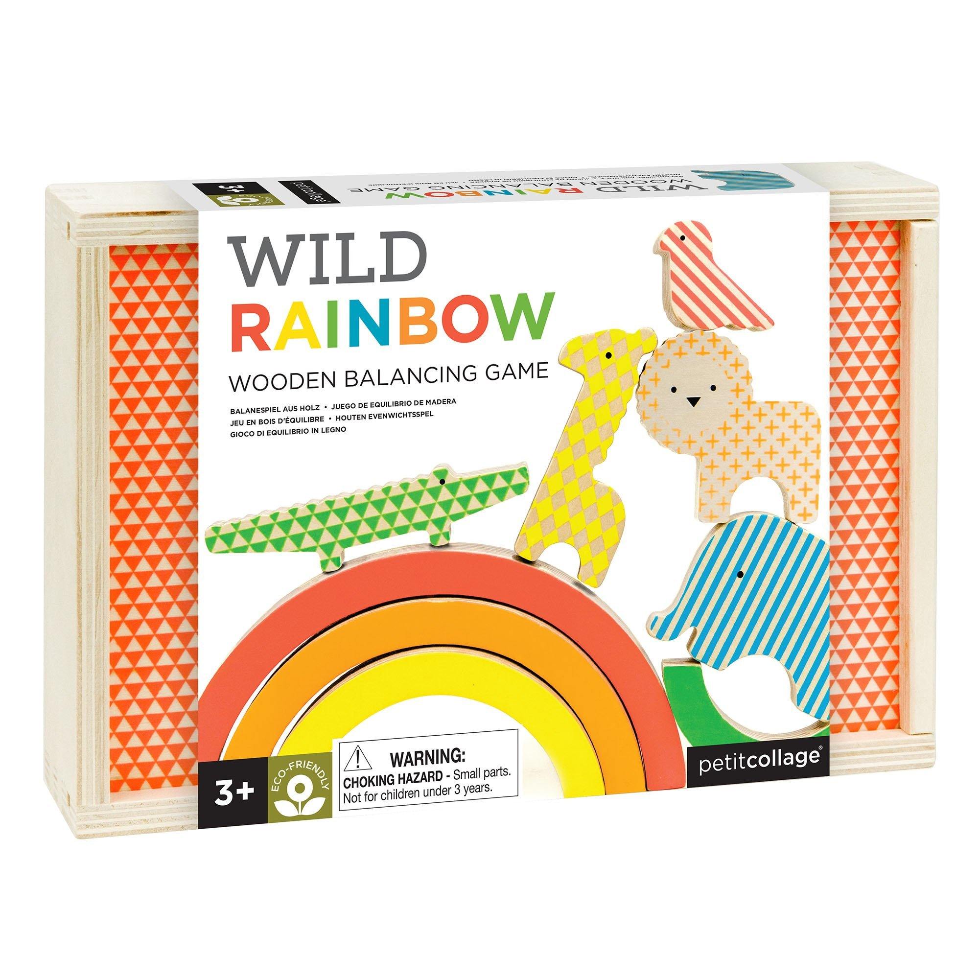 Wild Rainbow Wooden Balancing Game