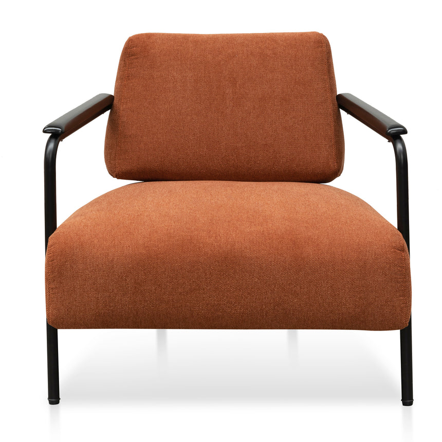 Clc6103 Ig Fabric Armchair Burnt Orange Calibre Furniture