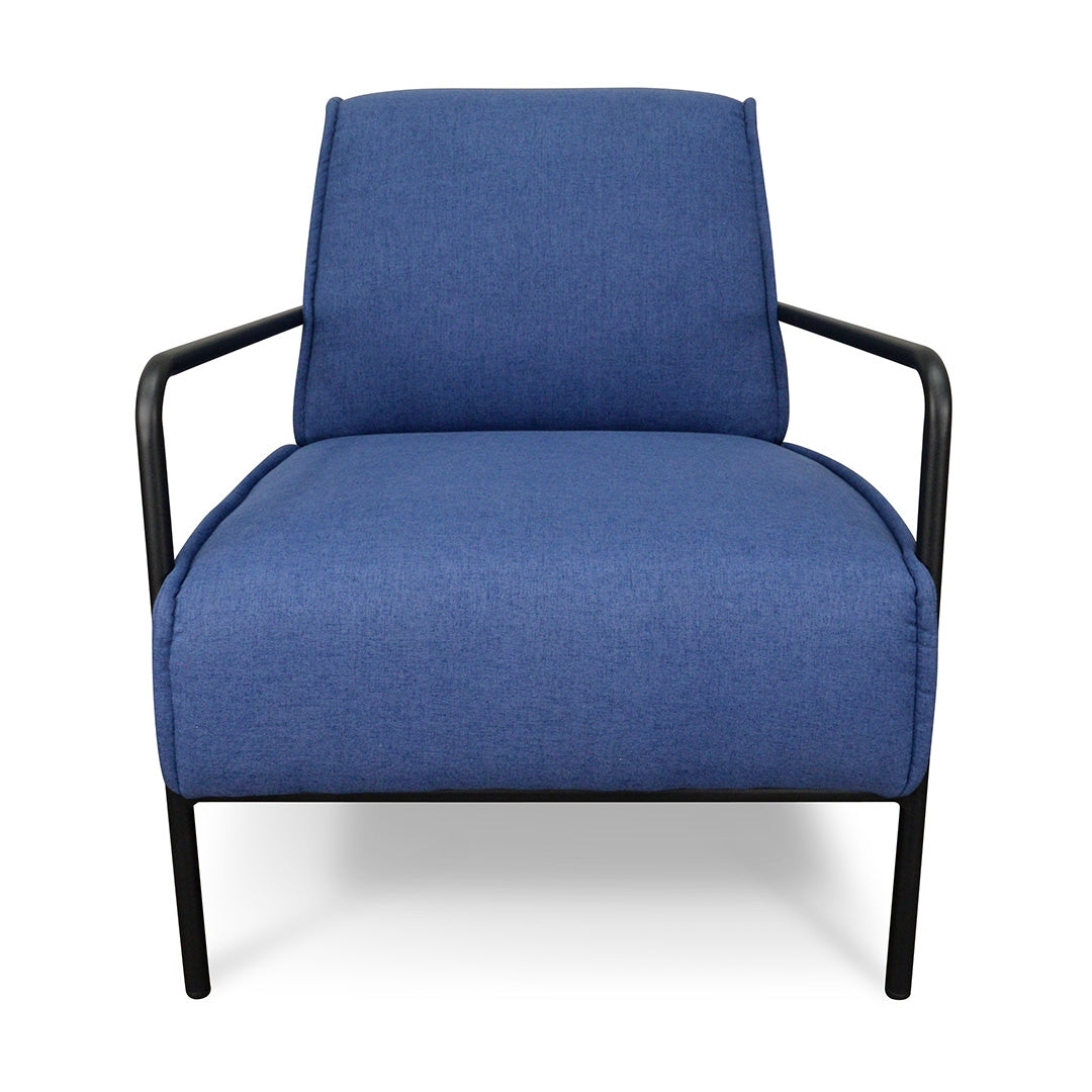 CLC885-LF Lounge Chair - Dark Blue | Calibre Furniture