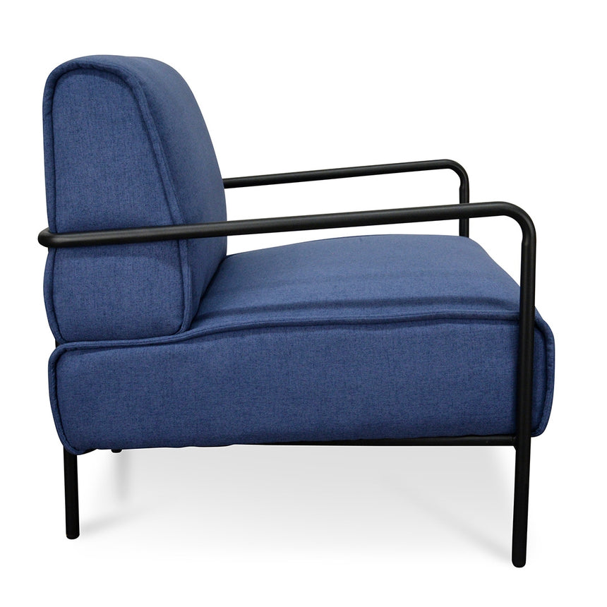 CLC885-LF Lounge Chair - Dark Blue – Calibre Furniture