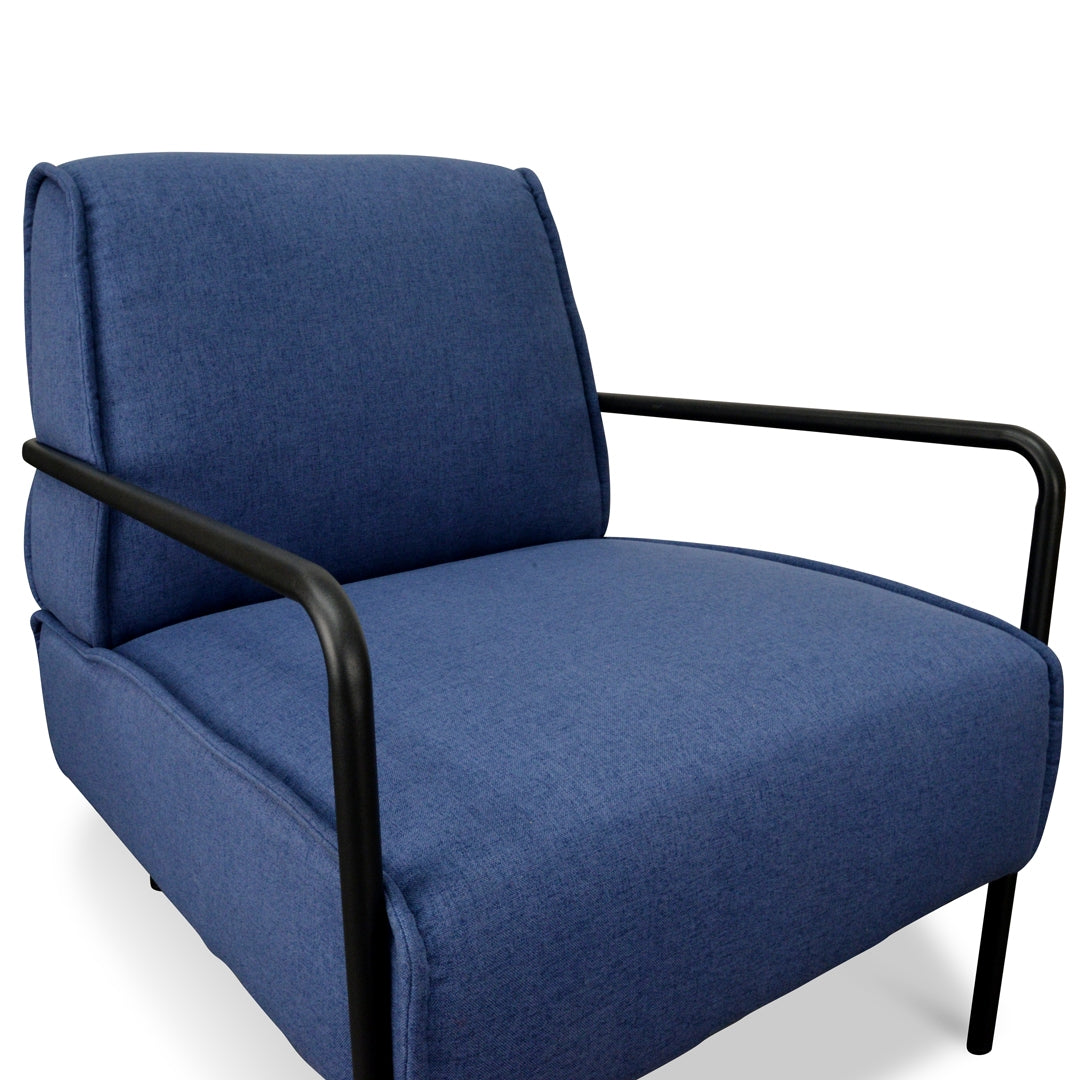 CLC885-LF Lounge Chair - Dark Blue | Calibre Furniture