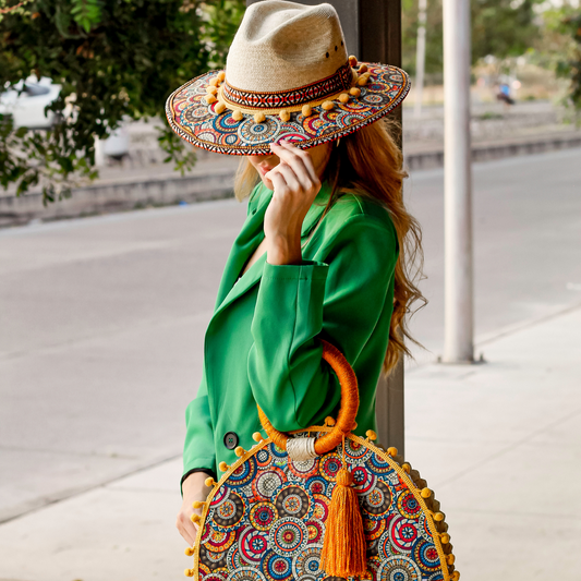 Sombrero Unisex Playa Casual Caqui – Monarcas Artesanías