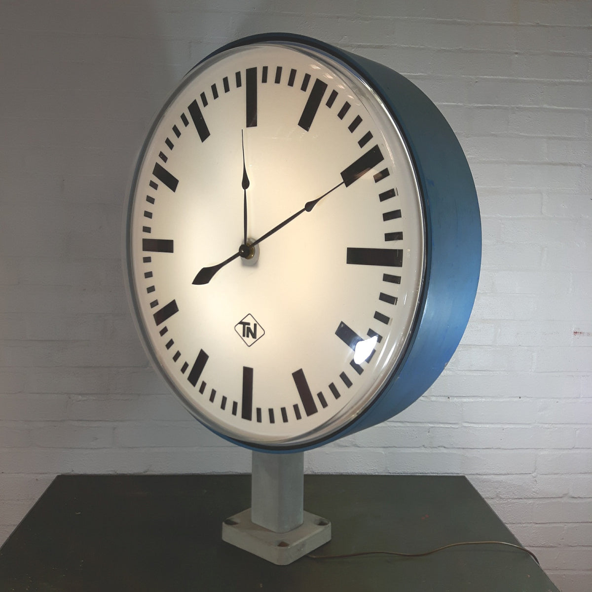 double sided clock