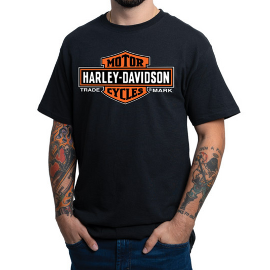 T- shirt Bar & Shield blanc Harley-Davidson homme - Motorcycles Legend shop