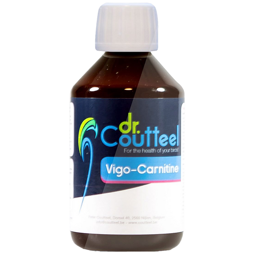 Versele-Laga Carmine + L-Carnitine 250 ml, (Carnitina, enriquecida com  colina, 13 vitaminas e 17 aminoácidos)