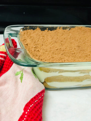 Santa's White Christmas Tiramisu Instructions