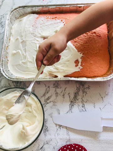 Strawberry Supreme Cake with Cream Cheese Frosting Blog