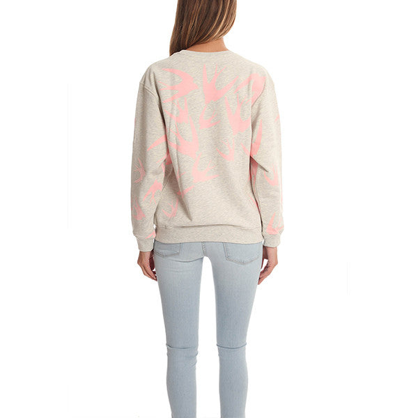 alexander mcqueen bird sweater