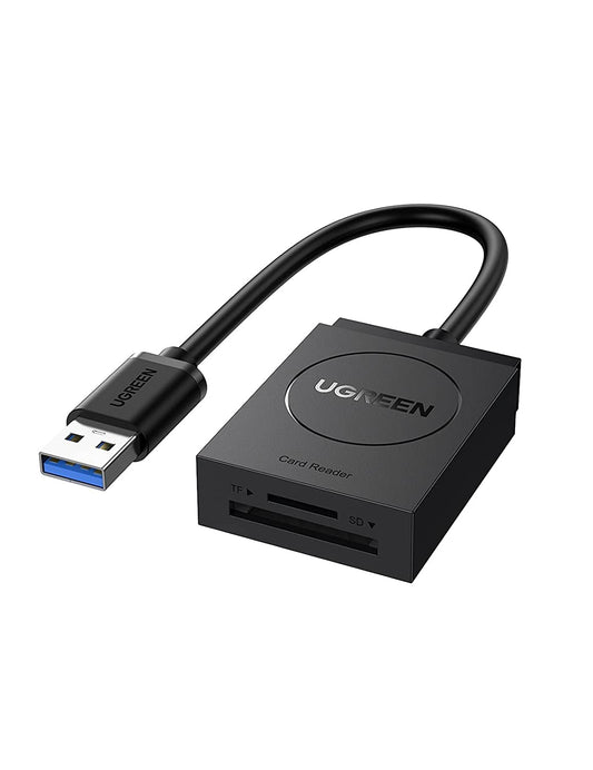 SD4.0 SDXC 2-in-1 to USB 3.0 Card Reader - Black - Akust