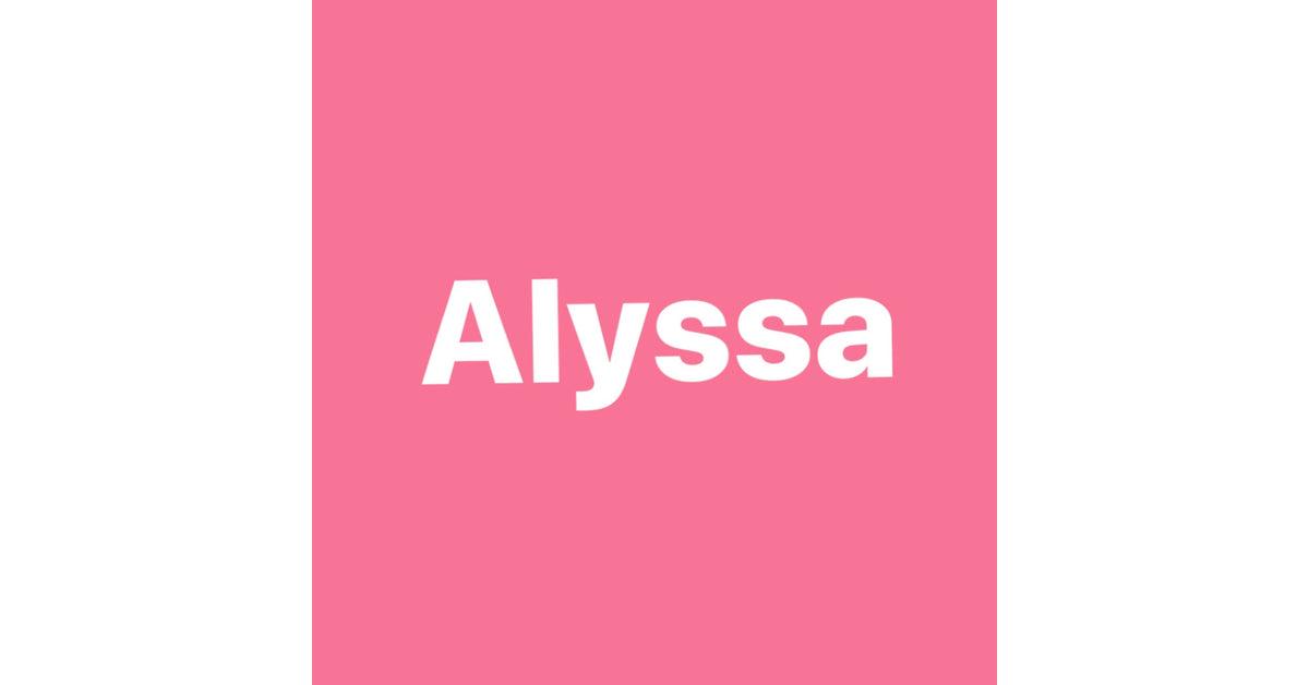 Alyssa Abbigliamento