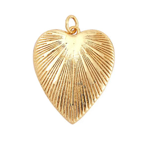 Heart Starburst Charm - Hem Co.