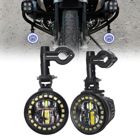 Clock Design LED Spot Driving Lights for BMW Motorcycle