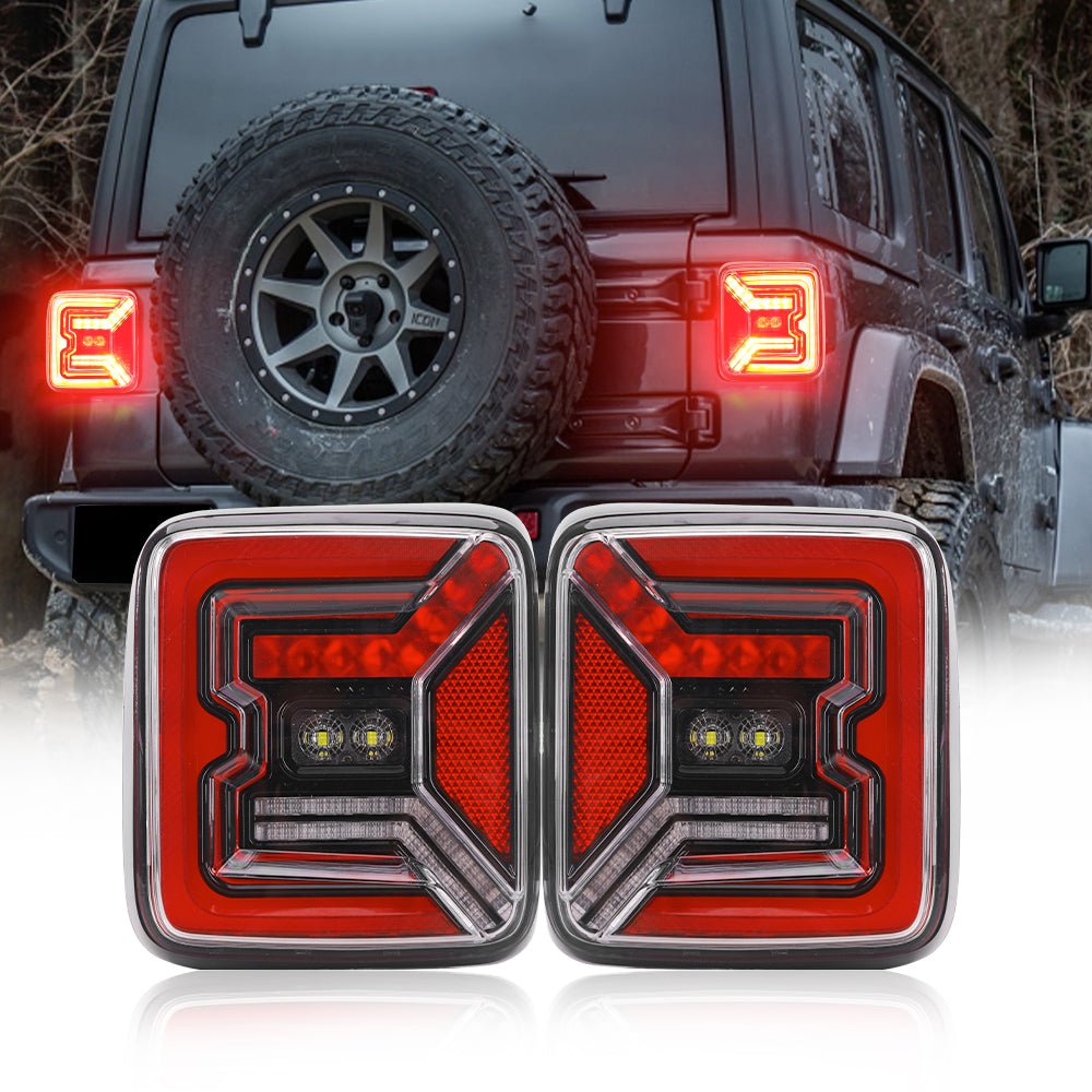 Led Bat Tail Light for 18-21 Jeep Wrangler JL – loyolight