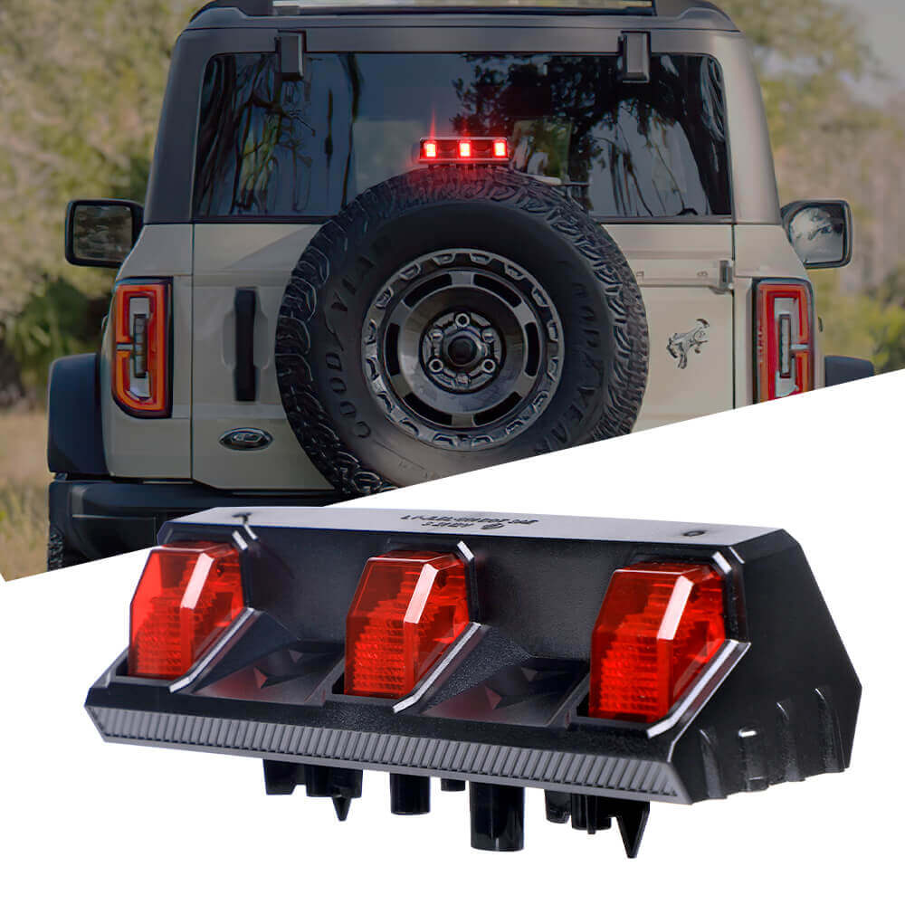 Third Brake Light High Mount Stop Tail Light for Jeep Wrangler JL JLU JK  JKU – loyolight