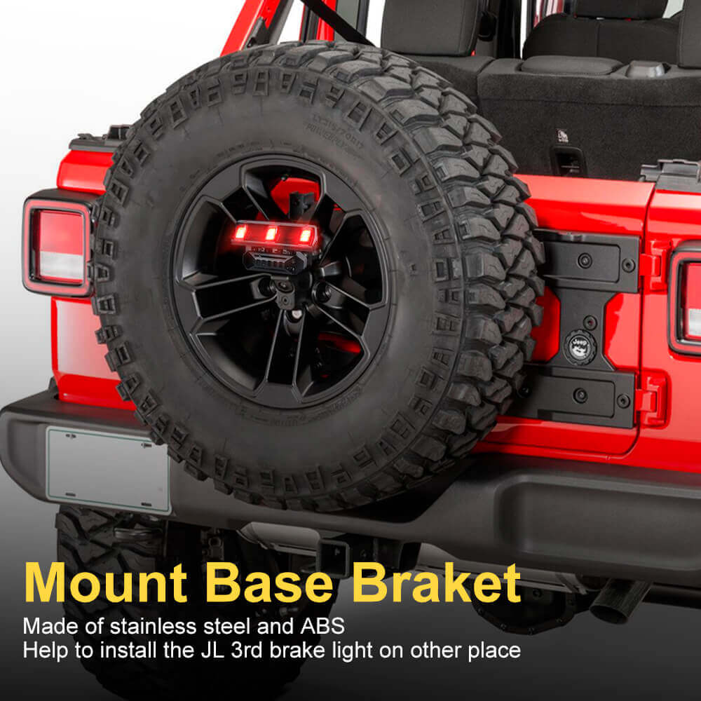 Third Brake Light High Mount Stop Tail Light for Jeep Wrangler JL JLU JK  JKU – loyolight