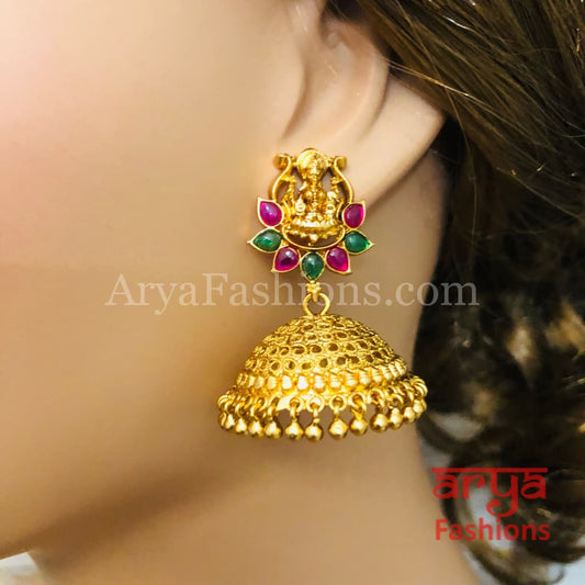 22K Gold Big Layered Jhumki - South India Jewels | Indian jewelry earrings, Gold  jhumka earrings, Indian jewellery design earrings