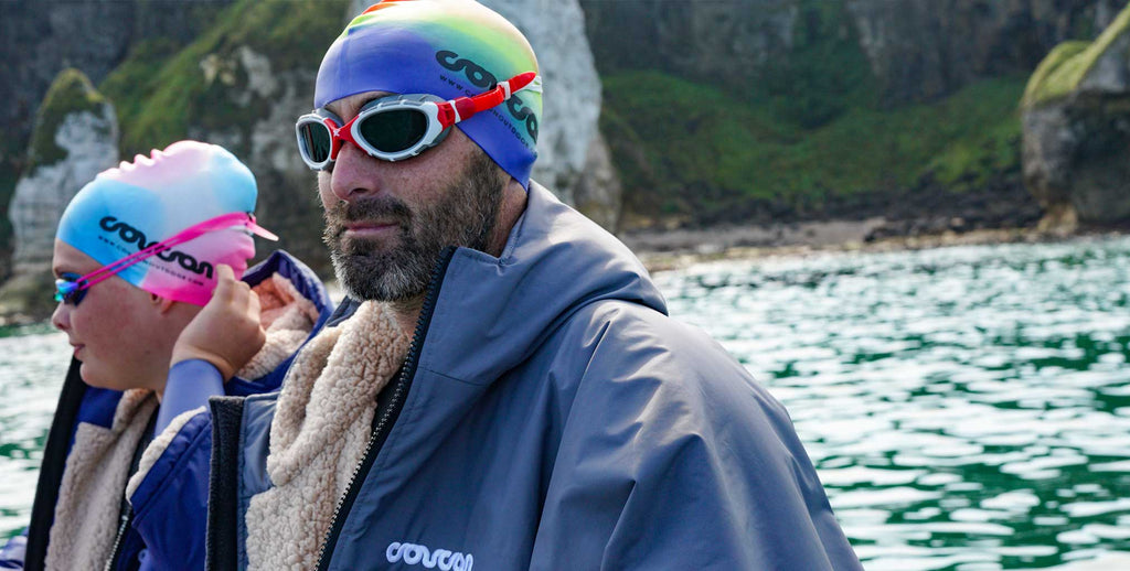 swimming robes keep dry