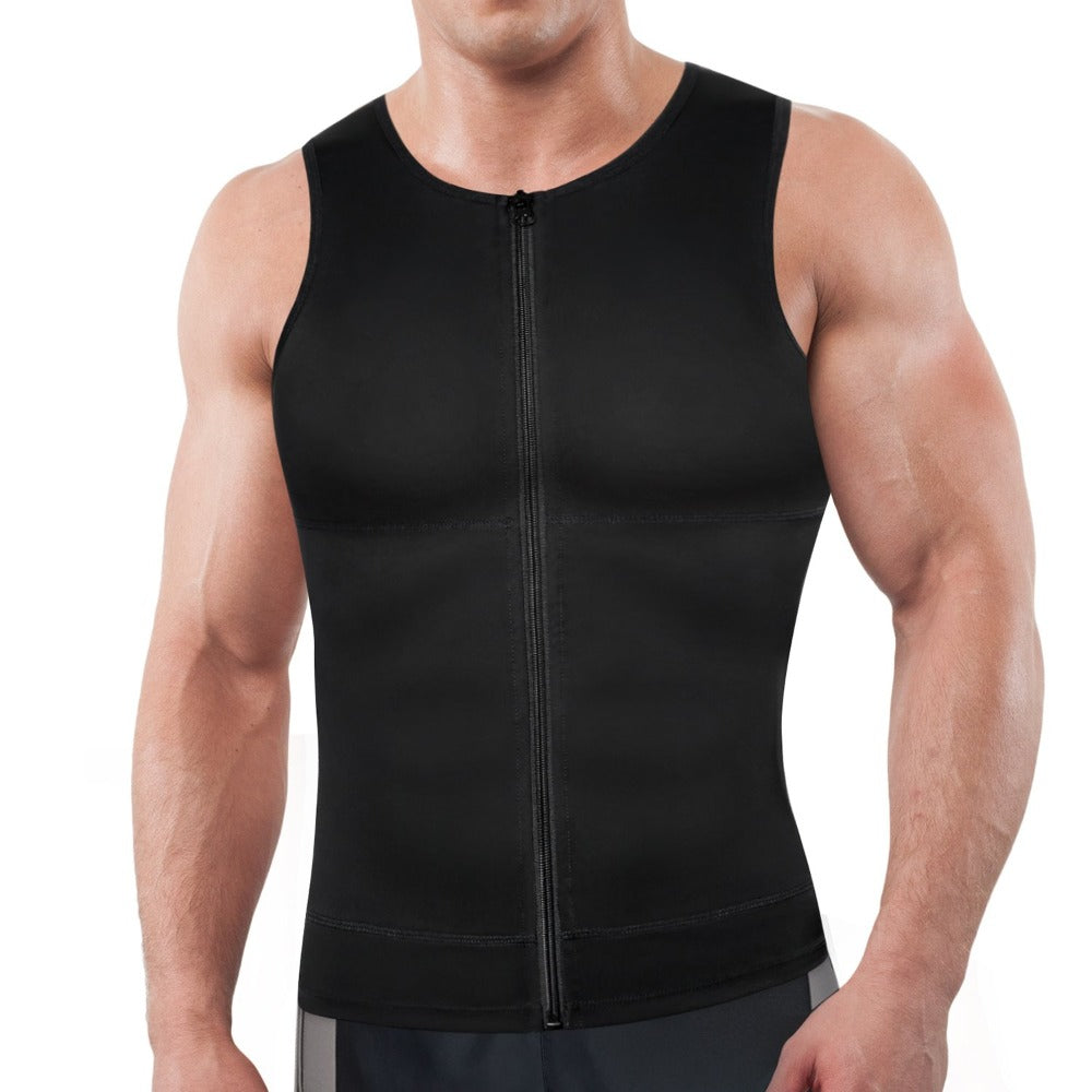 Eleady Mens Compression Shirt Slimming Body Shaper Vest Workout