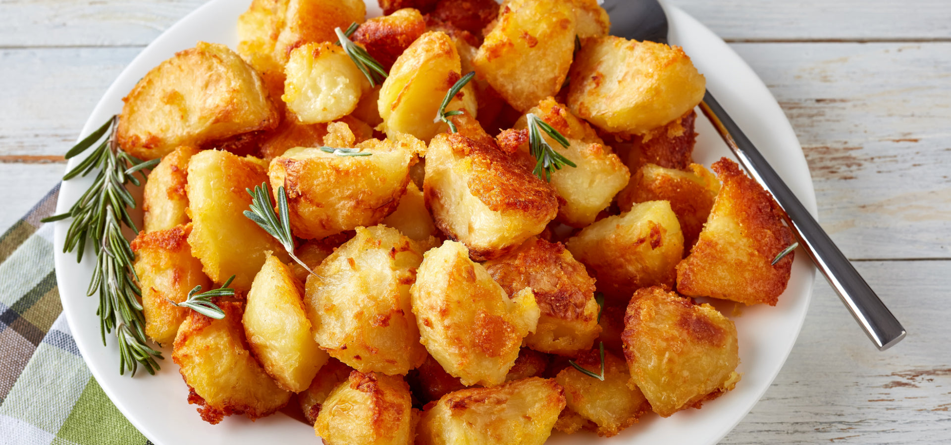 Crispy and Fluffy Roast Potatoes (Ve) – DR.VEGAN