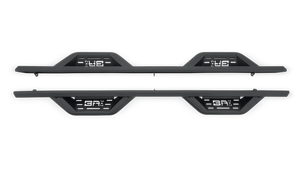 BODY ARMOR 4X4 DODGE RAM 1500 CREW CAB/2018-2023 DODGE RAM 1500 CREW CAB (CLASSIC BODY STYLE) 2010-2023 RAM 2500/3500/4500/5500 CREW CAB AMBUSH SIDE STEPS 2009-2018 - Rugged Outlander - Side Steps For Ram 1500 Crew Cab