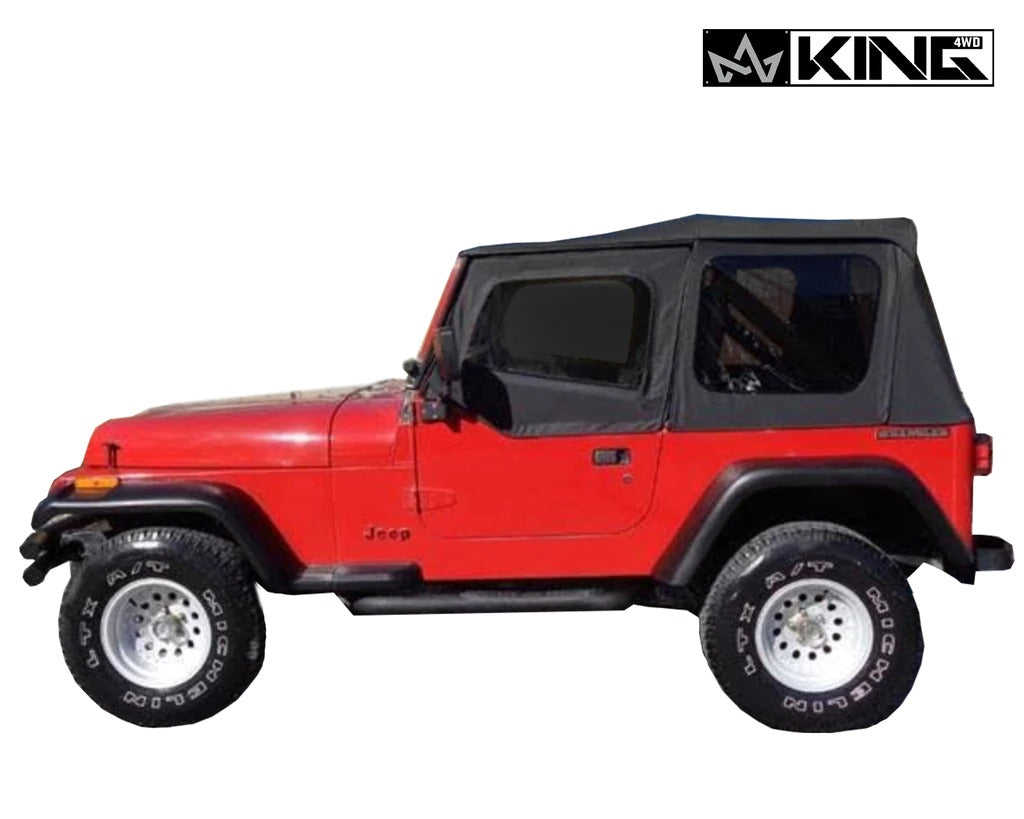 Jeep Wrangler YJ 1987-1995 Replacement Soft Top With Tinted Windows -  Rugged Outlander