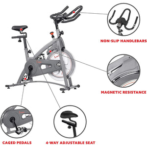 Endurance Belt Drive Magnetic Indoor Exercise Cycle Bike