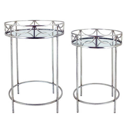 Ruth Silver Side Table S 2