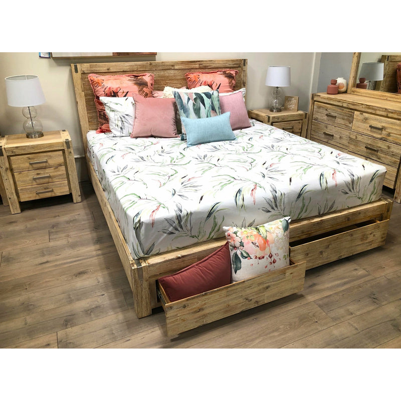 Caribbean King Bed With Storage #DIS#