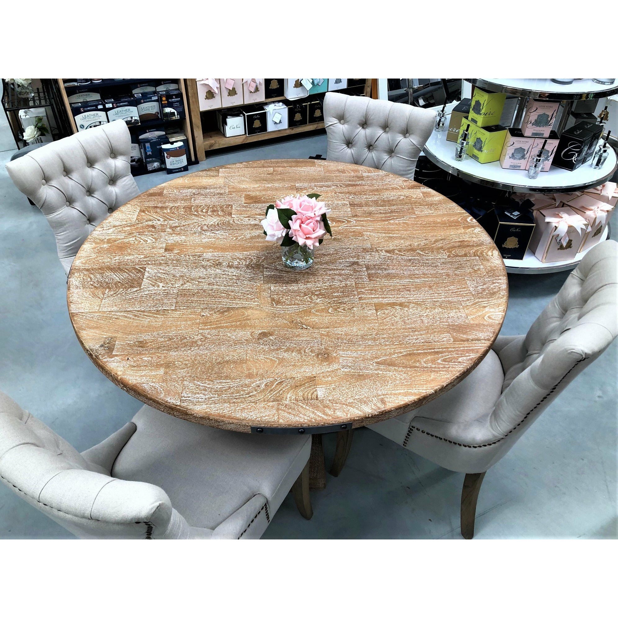 round table dining suites