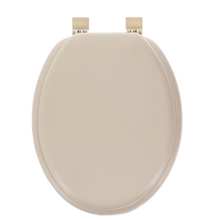 Load image into Gallery viewer, Home+Solutions Champagne Elongated Soft Cushioned Toilet Seat