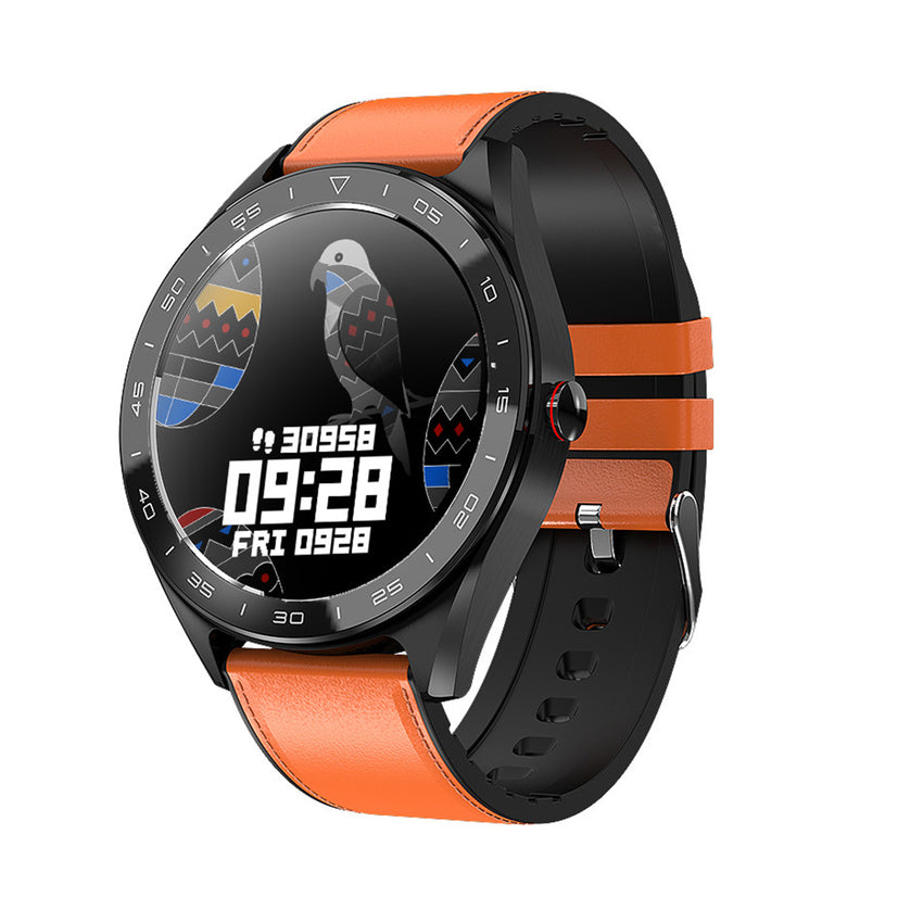 orange waterproof watch