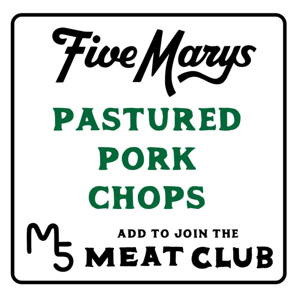 Meat Club-Grass-Fed Lamb Chops – Five Marys Ranch