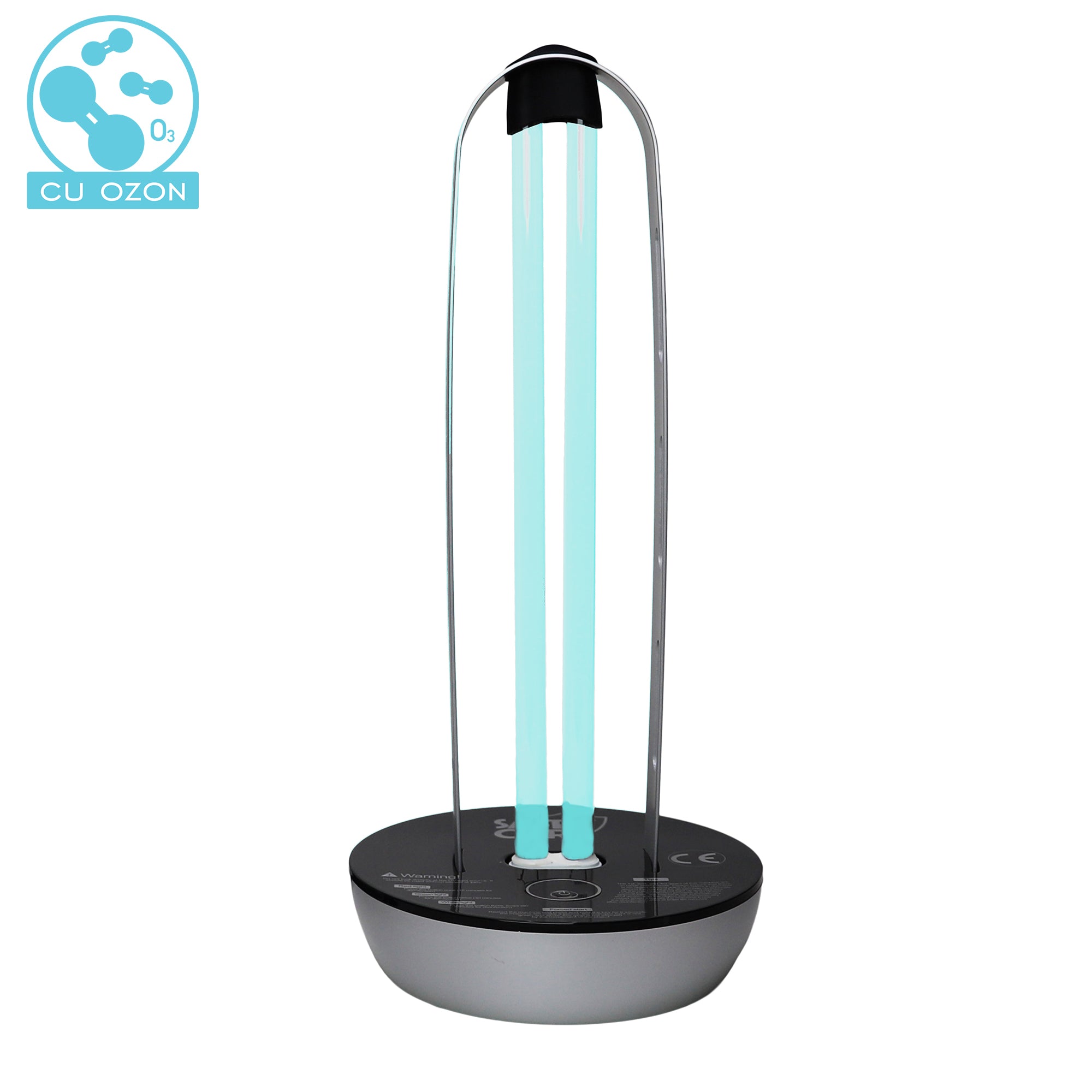 Lampa UVC Bactericida cu Ozon, dubla sterilizare, cu senzor de prezenta, 38W- 60MP - Safecare