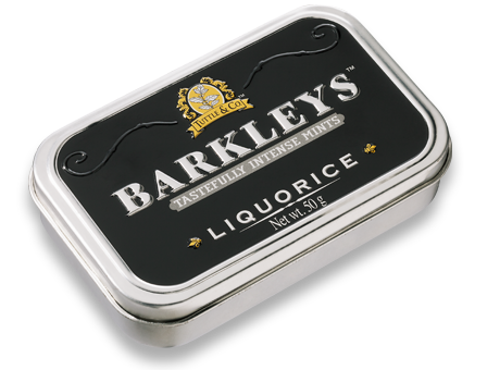 Dropsuri Barkleys cu Liquorice, 50g