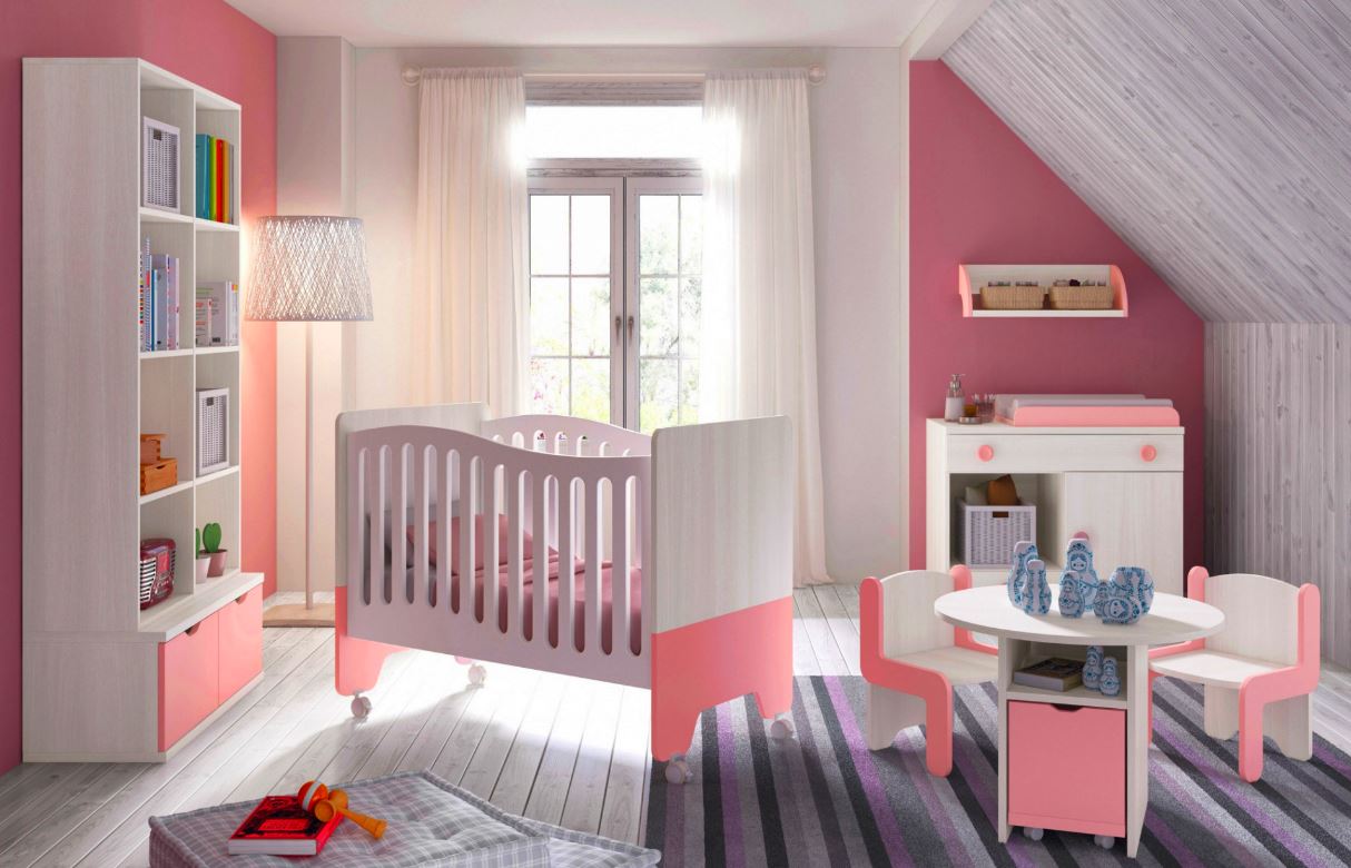 Chambre de Bébé Fille : 32 Idées de Décoration